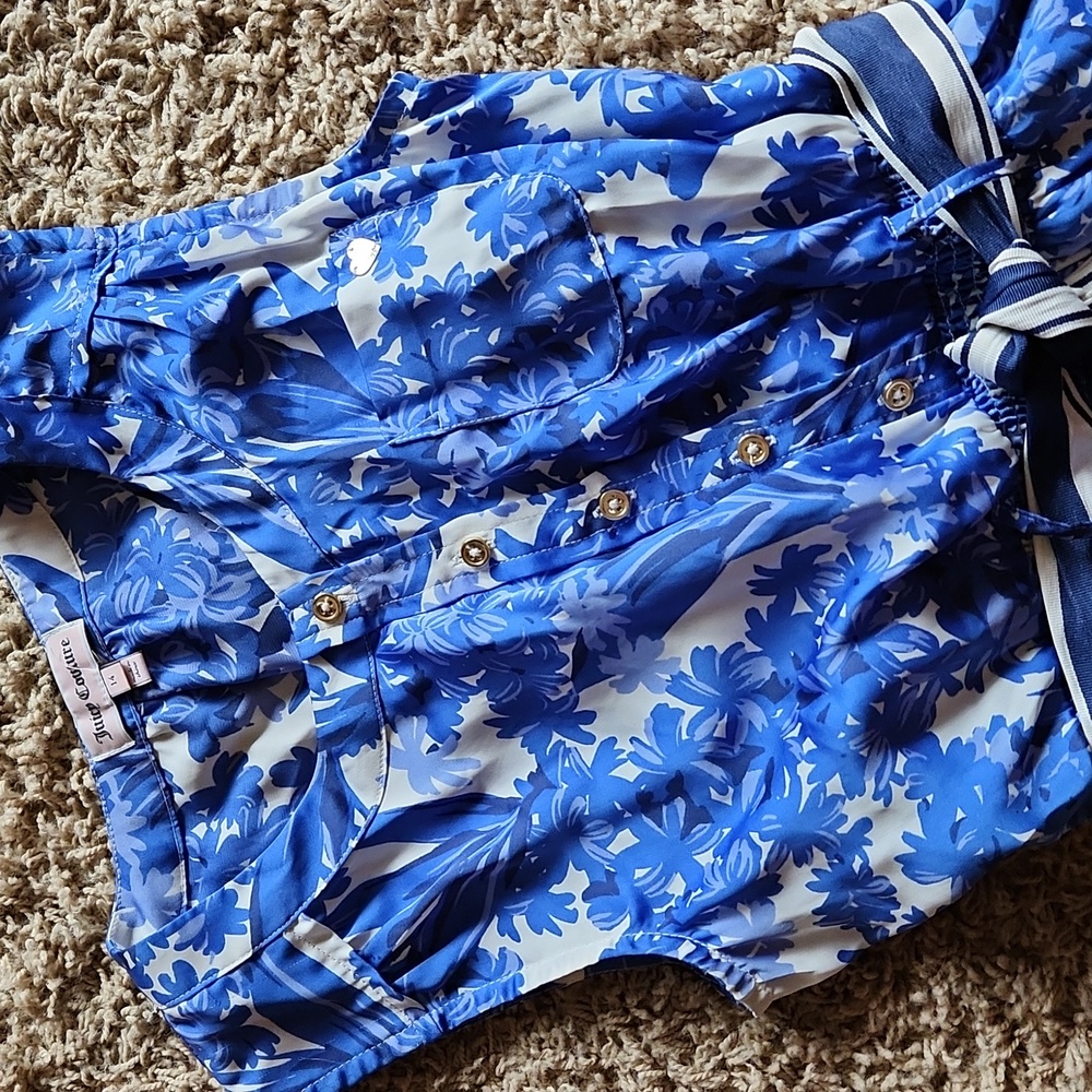 Juciy Couture girls floral dress size 14